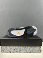Jordan Air Jordan 4 White Yellow Retro Basketball Sneakers IO2468-102
