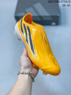 adidas F50 Elite Football Boots Purple and Yellow 2607JHD1375A15
