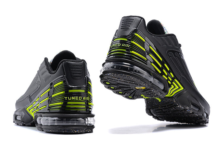Nike Air Max Plus Black and Volt Sneakers