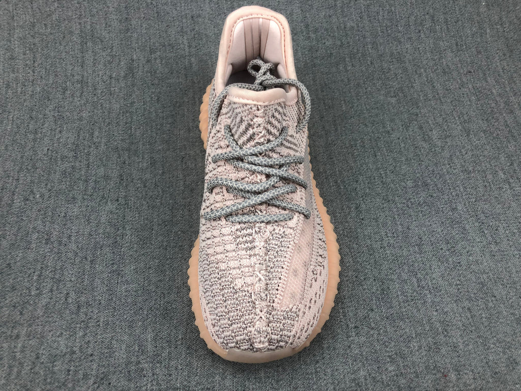Yeezy 350 V2 Kids Sneakers Silver Pink