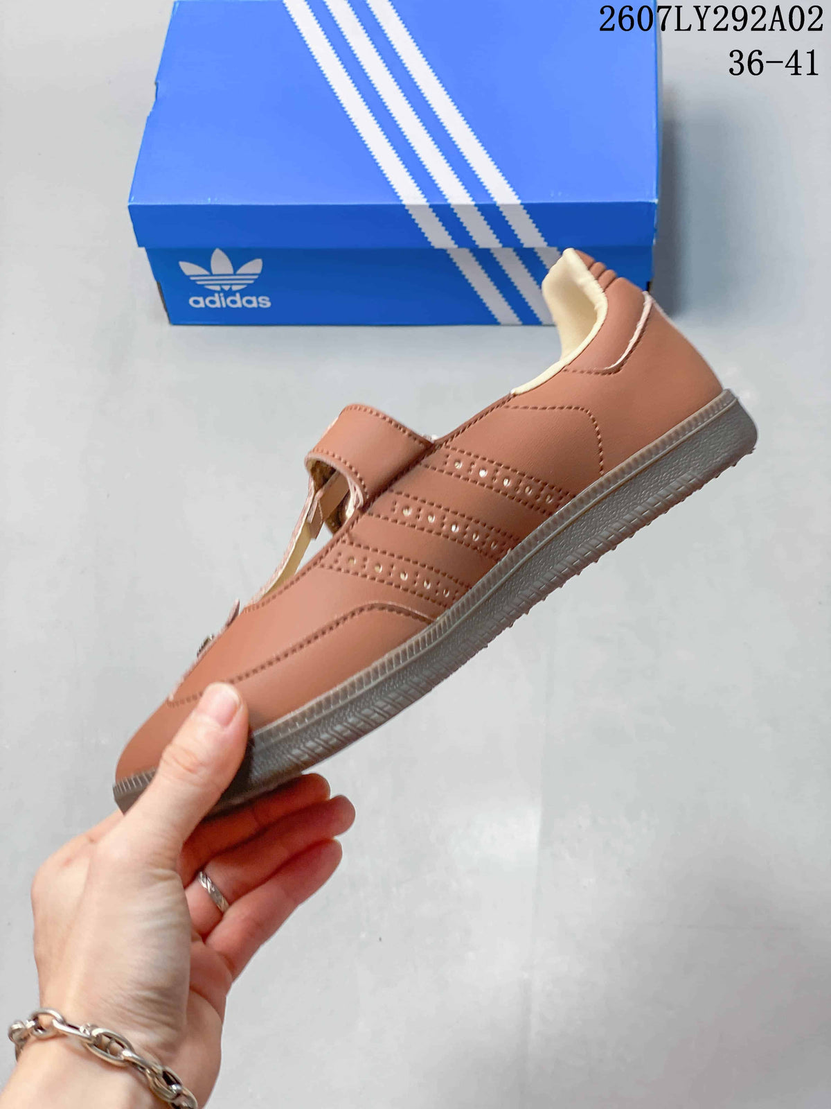 adidas Samba Jane Mary Jane Sneakers Brown 2607LY292A02