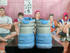 Under Armour White and Blue High-Top Basketball Sneakers