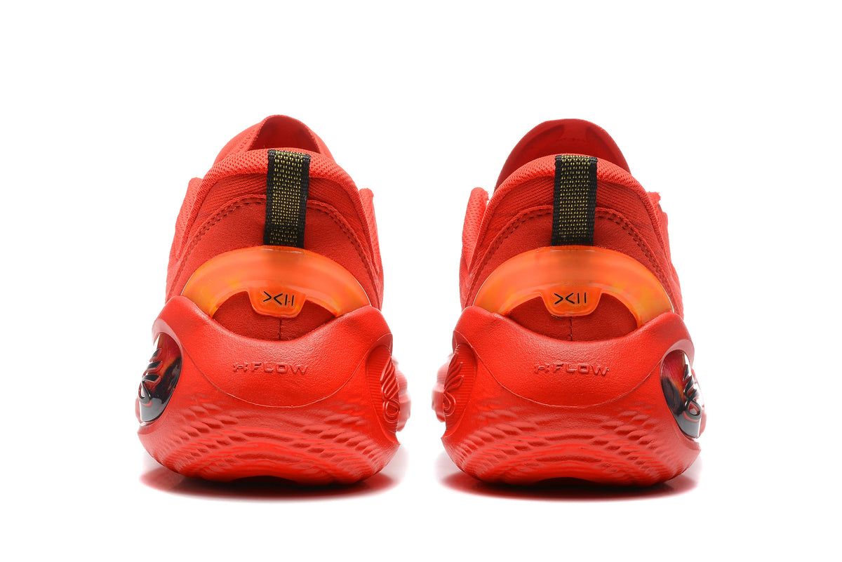Red Basketball Sneakers Style 901-09