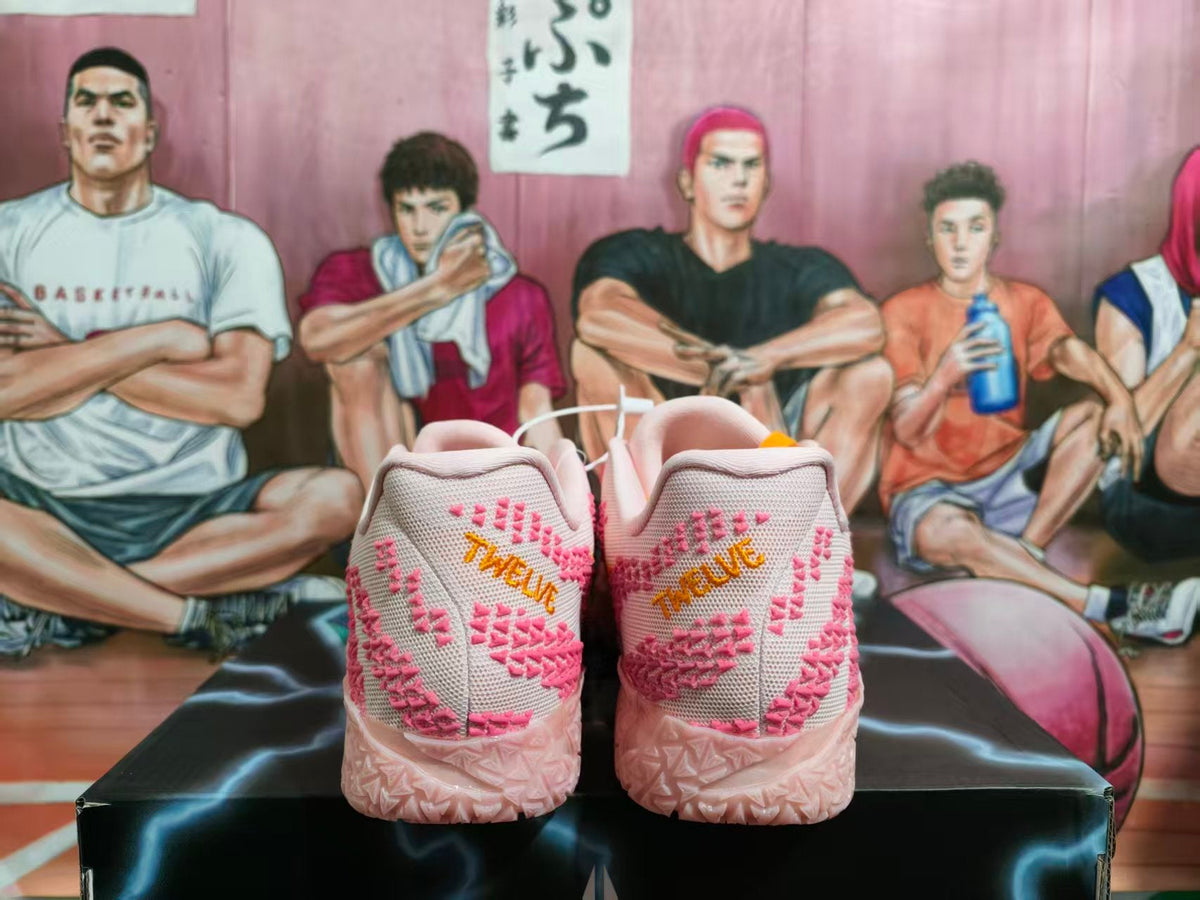 Nike Valentine's Day Basketball Sneakers Pink Orange