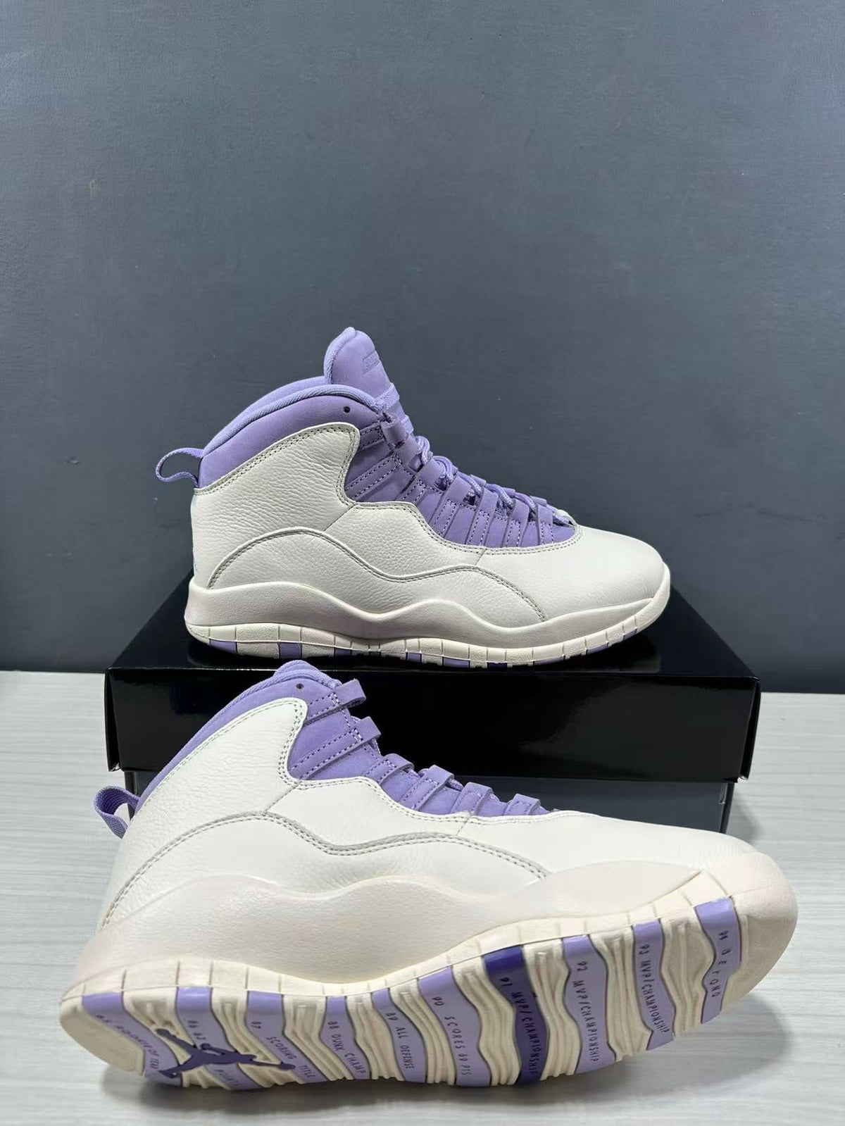 Jordan Air Jordan 10 Hydrangeas White Purple IQ0388-101