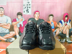 Black and Silver Basketball Sneakers