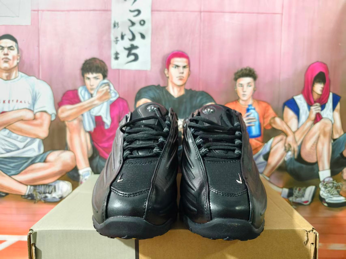 Black and Silver Basketball Sneakers