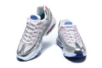 Nike Air Max 95 Silver Pink Blue Sneakers
