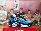 Nike Air Max Plus Black and Blue Sneakers