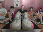 Nike GT Basketball Sneakers White Pink Gray