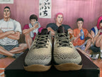 Nike Metal Basketball Sneakers Black and Beige