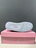 Air Jordan 4 Retro White Pink Green Sneakers IB7068-100