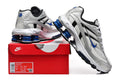 Nike Shox Ride 2 Silver and Blue Sneakers