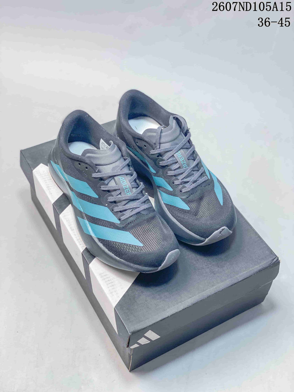 Adidas Adizero Evo SL Sneakers Dark Gray Blue 2607ND105A15