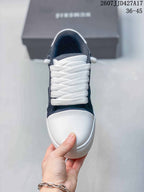 NUMERIS Denim Sneakers Navy and White 07JJD427A