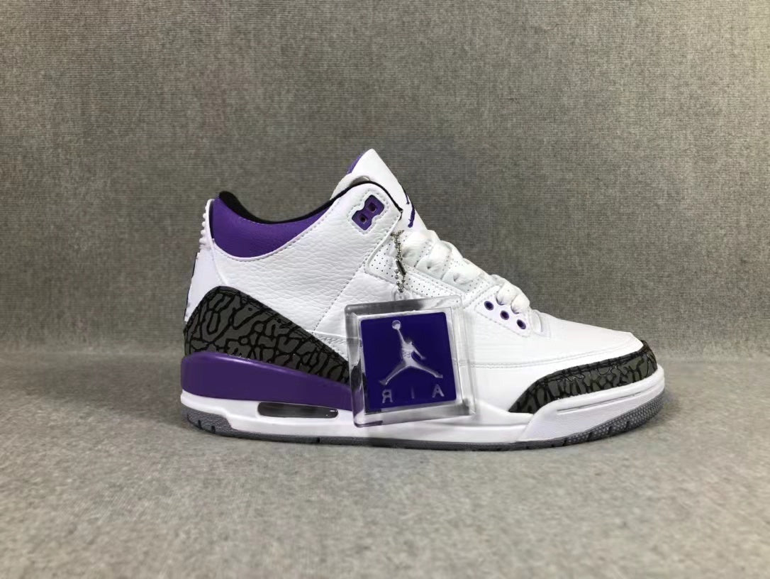 Jordan Air Jordan 3 SE Denim White/Purple Sneakers