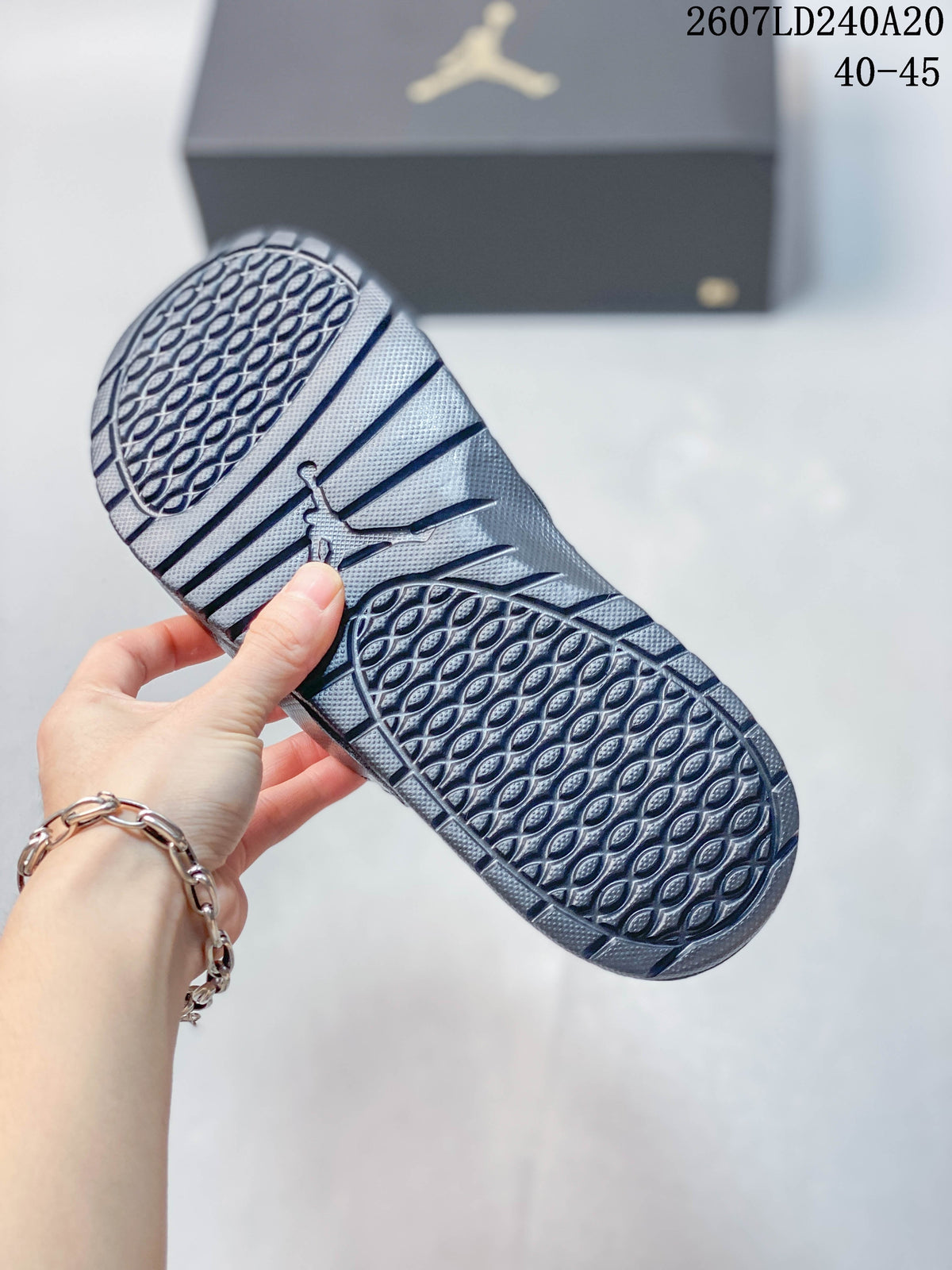 Jordan Air Jordan Hydro II Retro Slides Black Navy 2607LD240A20