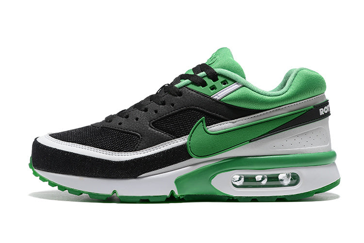 Nike Air Max BW Black and Green Sneakers