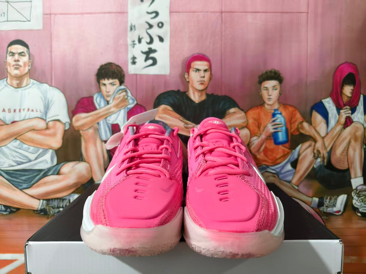 Nike Basketball Sneakers Pink Breast Cancer Edition