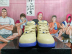 Nike Barcelona Basketball Sneakers Beige Blue
