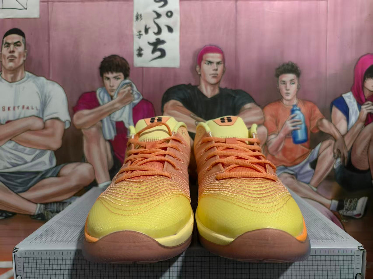 Nike Basketball Shoes in Yellow and Orange
