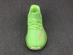 Yeezy 350 V2 Kids Sneakers Glow Green