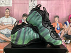 Aurora Spray Green Black Basketball Sneakers