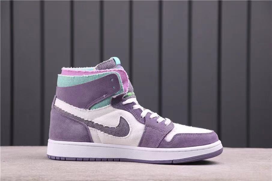 Air Jordan 1 Zoom Comfort Iridescent Sneakers CT0978-150