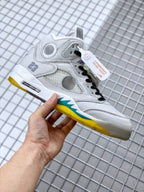 Jordan Air Jordan 5 Off-White Grey White CT8480-105 Sneakers