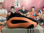 Black and Orange Basketball Sneakers