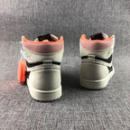 Jordan Air Jordan 1 High OG Gray Black Pink Sneakers 555088-018