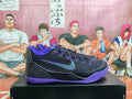 Nike Kobe 9 Low Basketball Shoes in Black and Purple