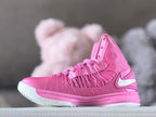 Nike LeBron 10 Pink Kids High-Top Basketball Shoes