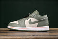 Jordan Low-Top Sneakers in Gray-Green