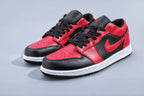 Jordan 1 Low Black Red White 001 Sneakers