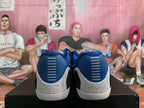 Nike Kobe Basketball Shoes, Blue and White
