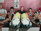 Nike GT Basketball Sneakers White Lime Gold Blue