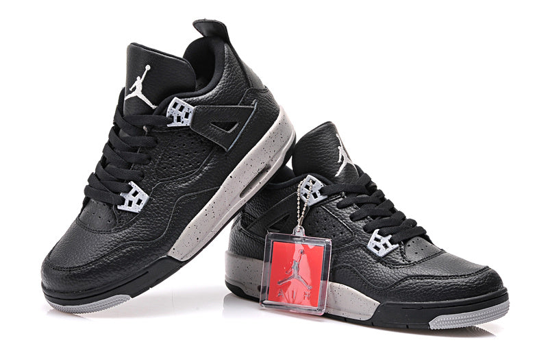 Jordan Air Jordan 4 Black Grey Sneakers 314254-003