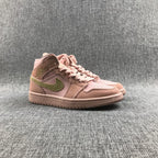 Jordan Air Jordan 1 Mid SE Pink Olive Sneakers 852542-600
