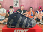Nike Navy and Gray High-Top Sneakers