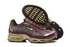 Nike Air Max Plus VII Sneakers Burgundy Silver Gold