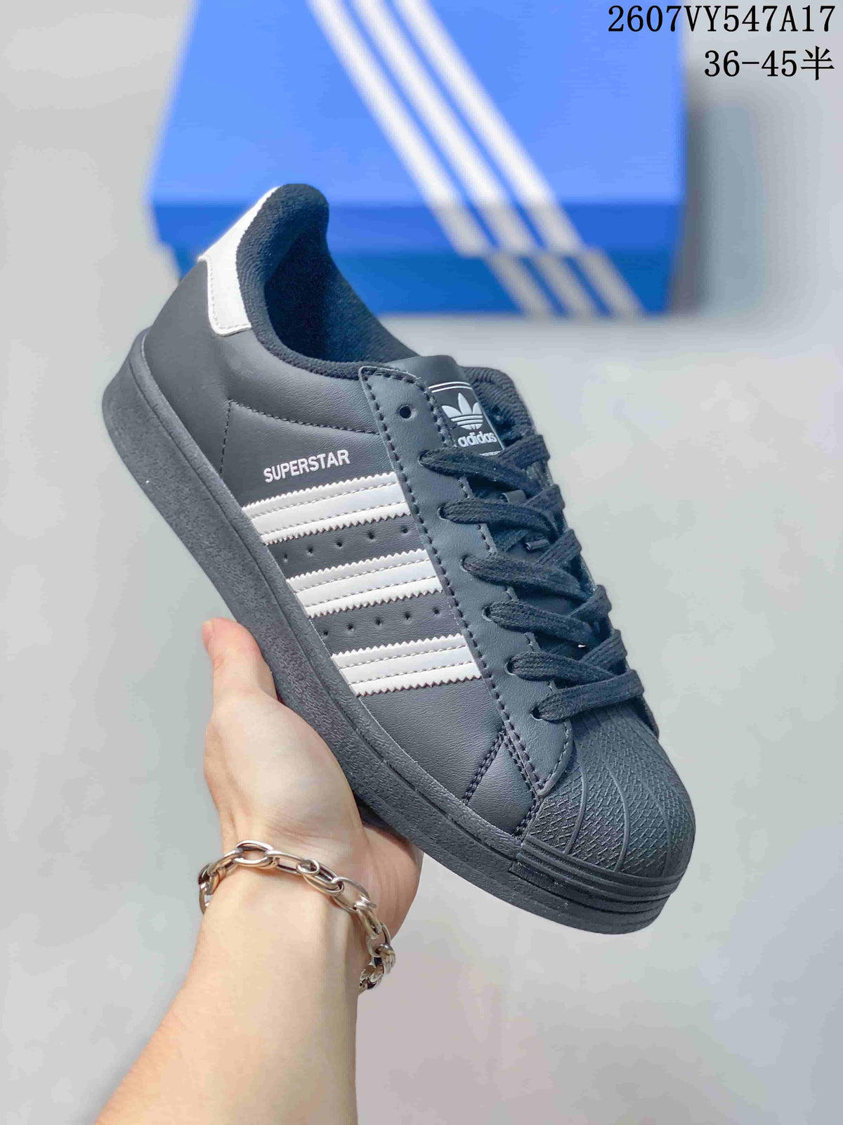 adidas Superstar Sneakers White or Black 2607VY547A17