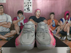 Nike GT Basketball Shoes Grey and Pink