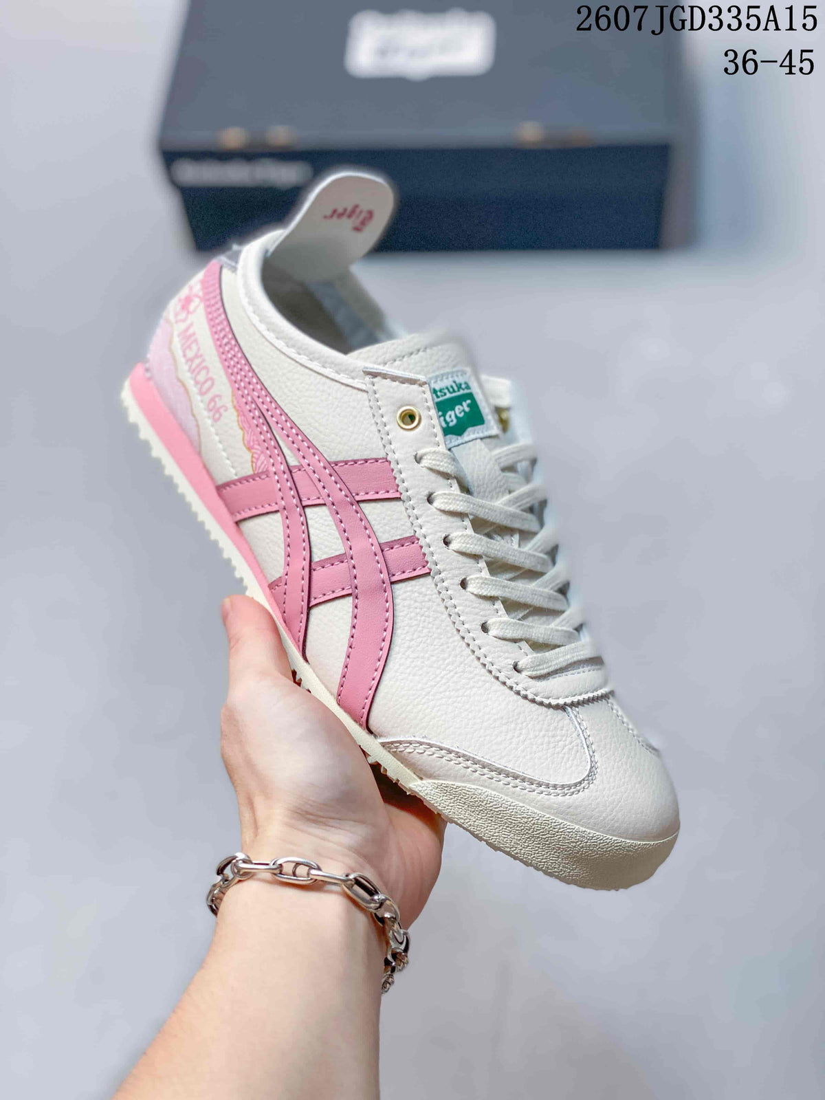 Onitsuka Tiger Mexico 66 Deluxe White Pink 2607TGD335A15