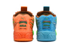 Puma M.E.L.O. 878-18 Blue Orange Green Sneakers