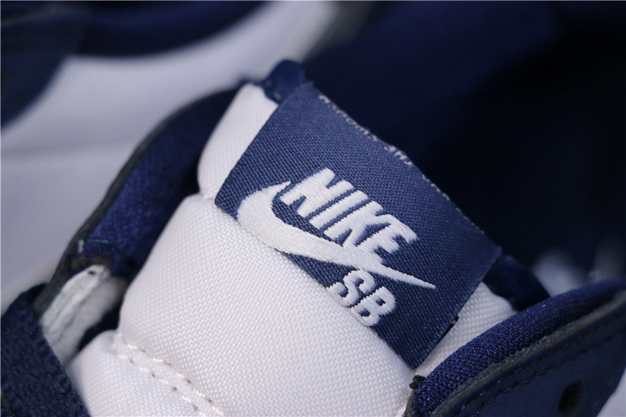 Nike SB x Air Jordan 1 Low CJ7891-400 Navy White Sneakers