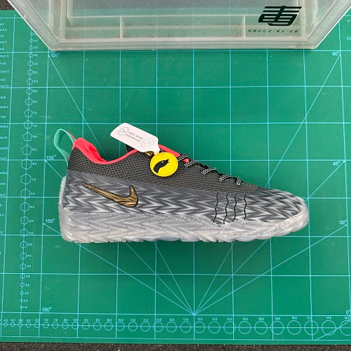 Nike Gray Low-Top Basketball Sneakers