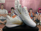 Nike Kobe Basketball Sneakers White Gold