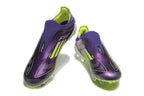 adidas F50 Laceless Firm Ground Soccer Cleats Purple Lime