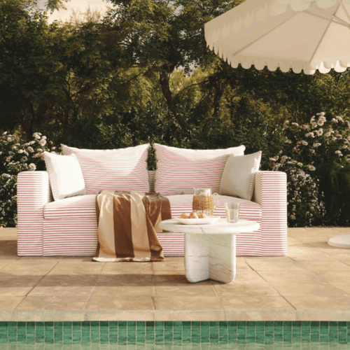 Cabana Striped Outdoor Sofa
